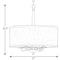 Progress Lighting Durrell Collection Four-Light Brushed Nickel Chandelier P400218-009 - alternate 3